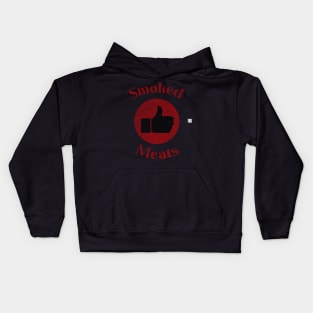 BBQ Smoked Meats Meme Kids Hoodie